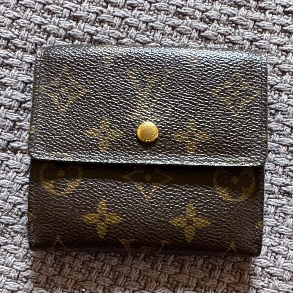 Louis Vuitton Dark Brown Monogram Wallet